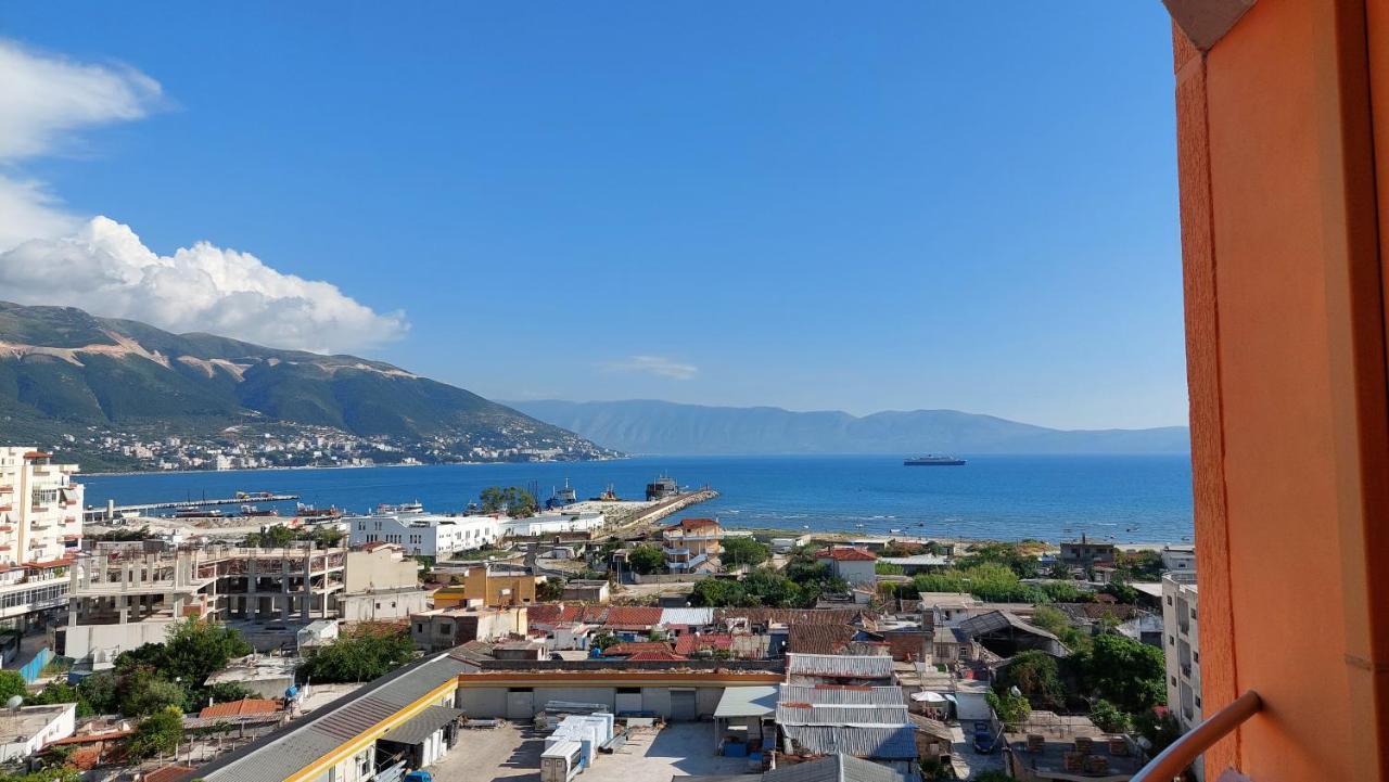 Sweetview 2-Bedroom Apartment With 3 Balcony Seaview Vlorë Εξωτερικό φωτογραφία